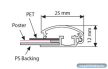 Easy Clip 25 mm-es rondo plakátkeret